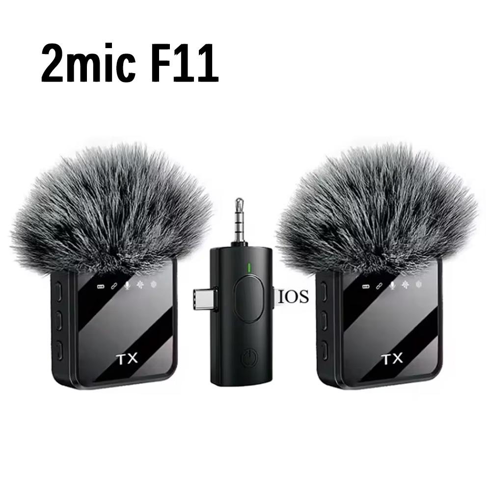 Mini Wireless Microphone for IPhone Android Cameras Wireless Microphone for Interviews Vlog Noise Cancelling Lavalier Microphone