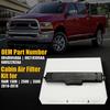 Air Filter Kit Cabin Air Filter & Filter Access Door 68052292AA 68318365AA for RAM 1500 2500 3500 Cabin