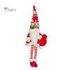 Xmas Party Tabletop Centerpieces Christmas Plush Gnome, Long Leg Faceless Scandinavian Santa Doll, Swedish Tomte Soft Fabric Winter Home Accents