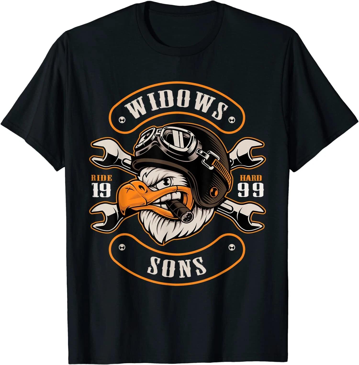 NEW LIMITED Smokin Eagle Widows Sons Masonic T-Shirt XS