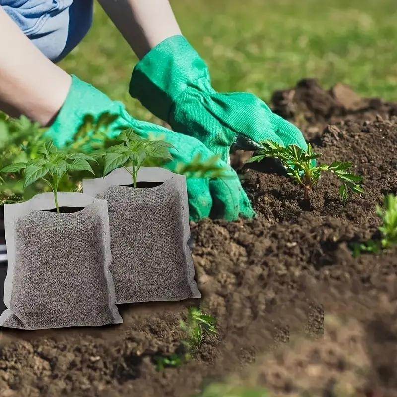 100 sacchetti biodegradabili per semina, sacchetti in tessuto non tessuto per piantine, sacchetti per piantine da frutto