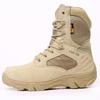 Men Military Boots Winter Leather Black Special Force Desert Ankle Combat Boots Safety Work Shoes Boots