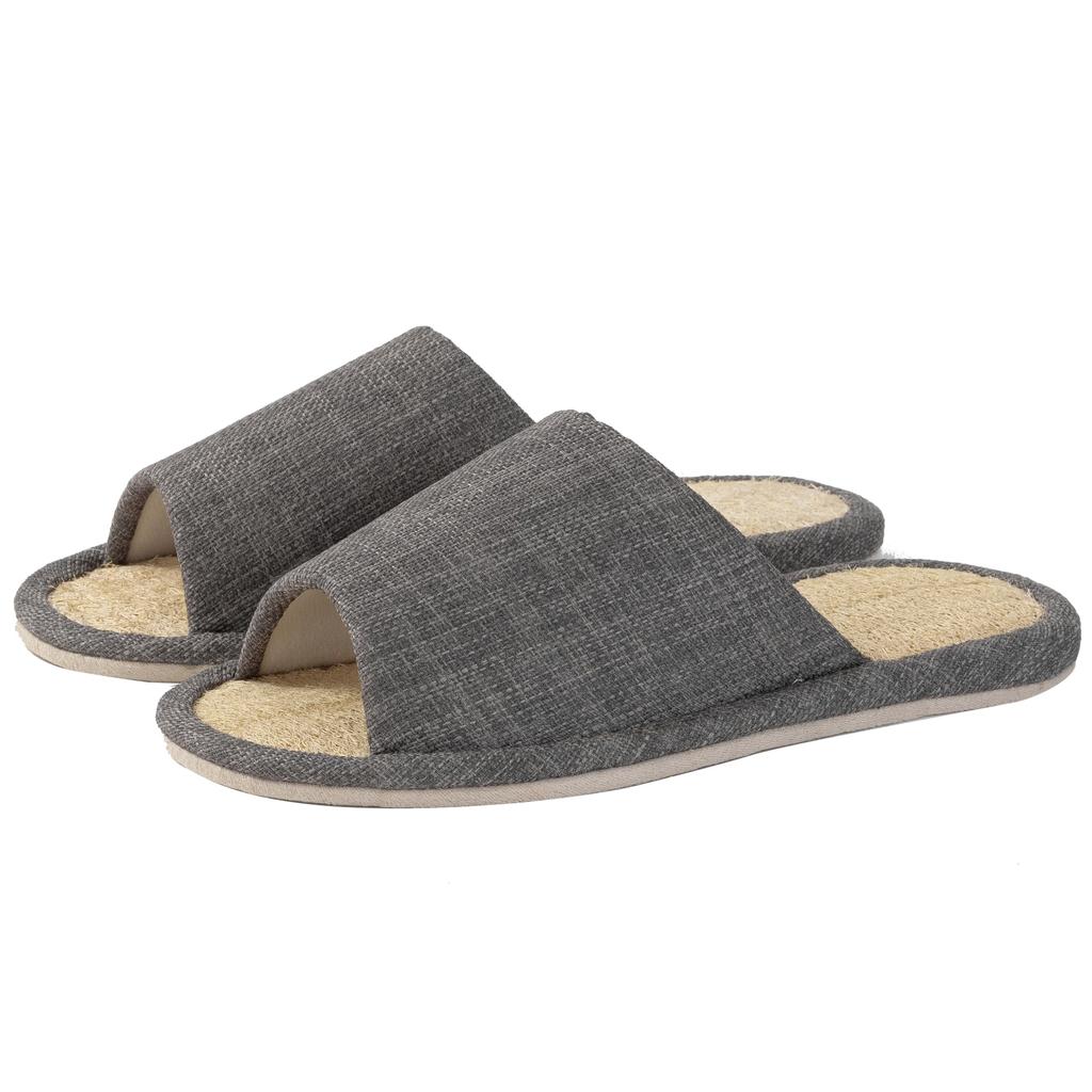KOCOTA Loofah and Perfect for Sweaty Room Size M Slippers, Moisture-Absorbent, Dry, Stuffy, Feet, Shoes, Summer, Unisex, Gray,