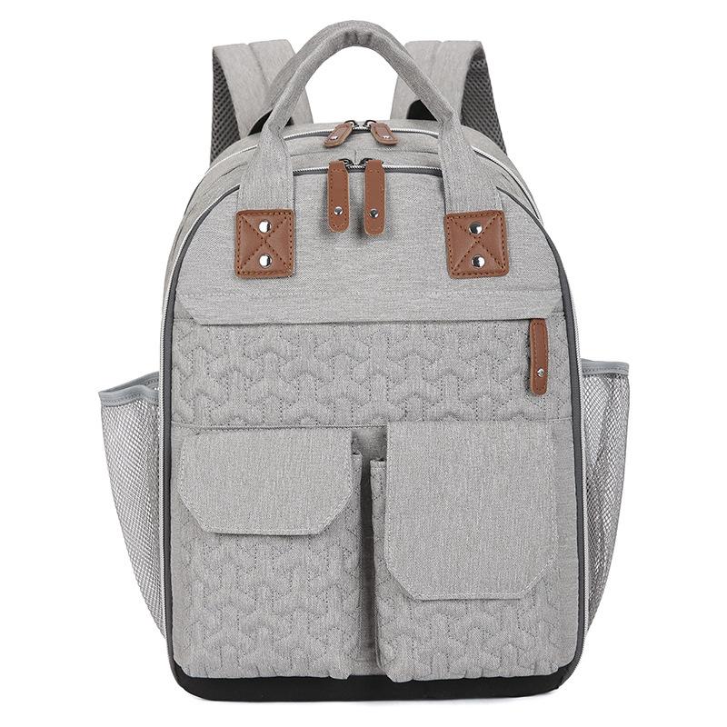 New Multifunctional Mommy Bag, Urine Cloth Bag, Baby Insulation, Large Capacity Outdoor Backpack