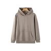 320g Unisex Cotton Hoodie - Versatile Solid Color Casual Sweatshirt with Hood, Available in Multiple Sizes