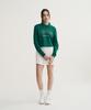 SERGIO TACCHINI W Preppy Crop Long Sleeve Polo