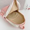Schoolbag Japanese ins cute cat backpack pain bag transparent large-capacity schoolbag versatile casual shoulder bag