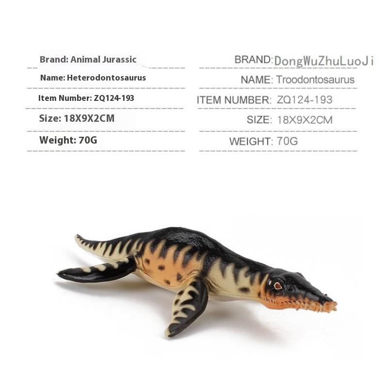 Animal Ancient Beast Prehistoric Creature Model Solid Plesiosaur Gliodon Kronosaurus Hand