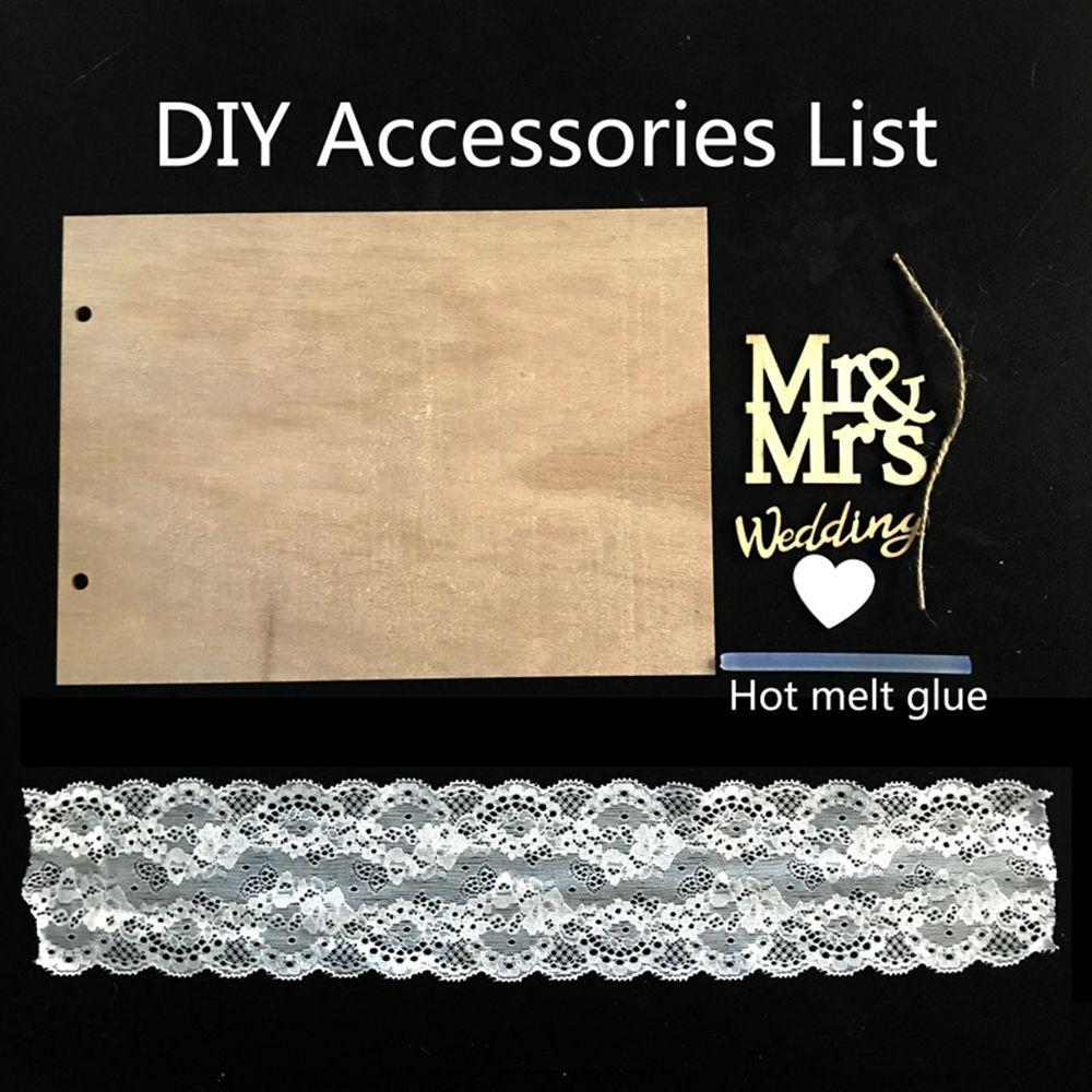 Gifts for Guests Party Supplies Guest Book Wedding Signs Wedding Decoration Signature Guest Books