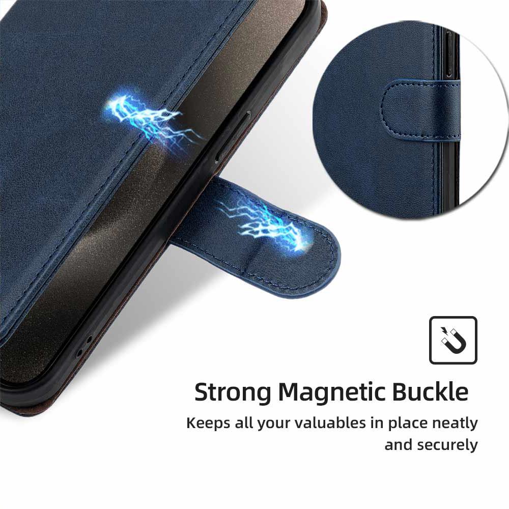 Business Flip Leather Cover For Infinix Note 40 30 Pro Note 30 VIP Infinix Note 30i Magnetic Book Case Funda With Money Clip