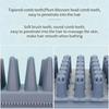 Pet Bath Brush Cat Floating Hair Remover Dog Bath Massage Comb Soft Material Hair Grooming Device Pet Obedient Bath Tool