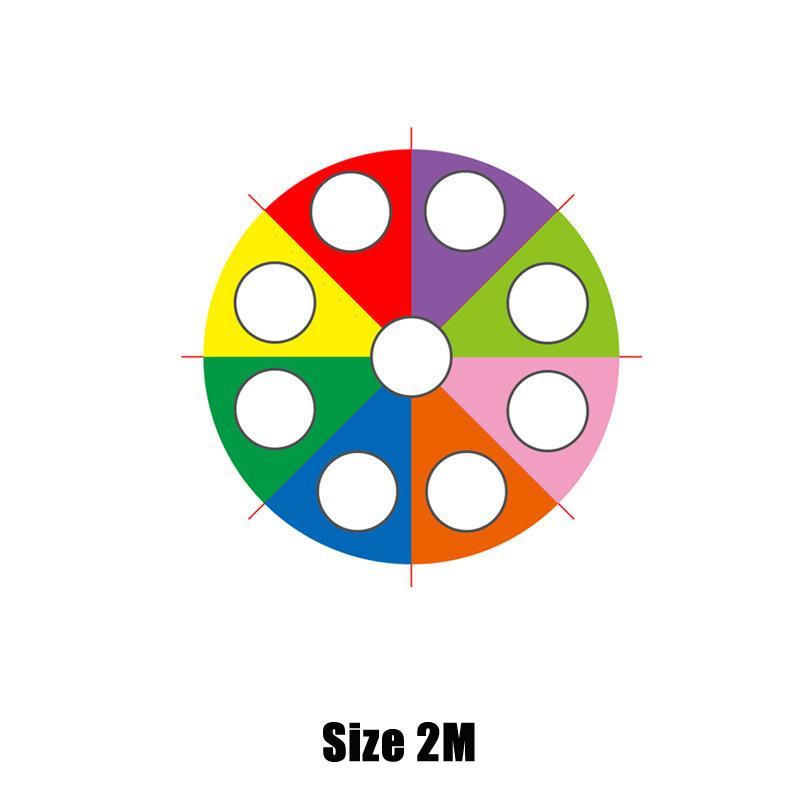 Children Games Rainbow Parachute Toy Whack A Mole Kids Play Fun Outdoor Playground Team Building Exercise Activities
