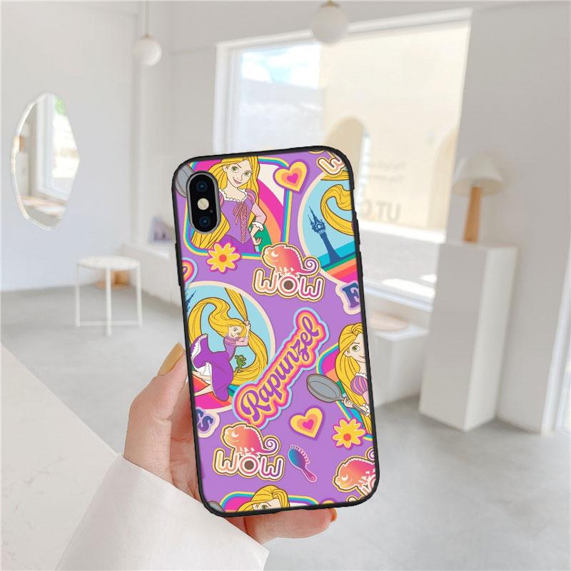 CJ92 Rapunzel Soft Shell Phone Case for iPhone 16 15 14 13 12 Pro Max Plus Mini