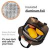 Yorkshire Terrier Dog Being Cute Insulated Lunch Bag for Women Children Portable Food Boxes Thermal Lunch Box Tote