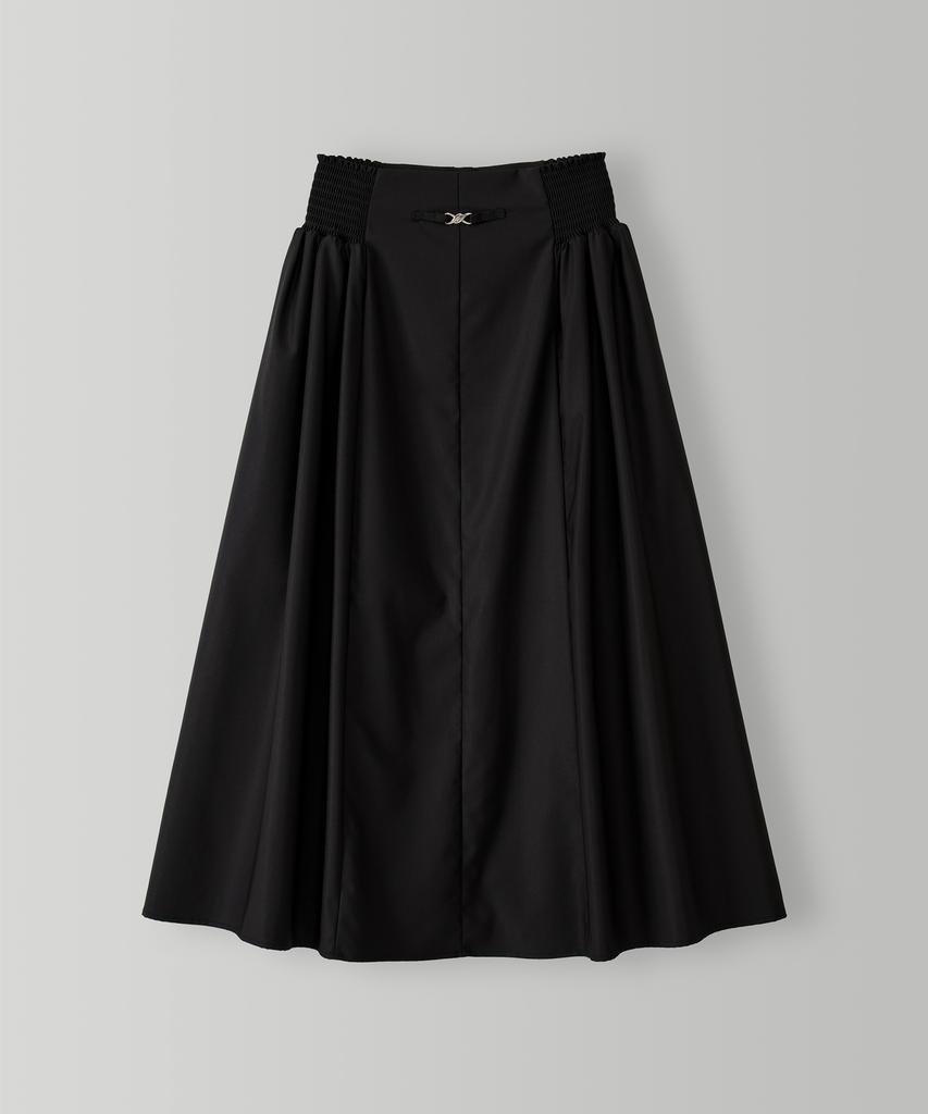 Syeliobeu Blanche Long Skirt - Black