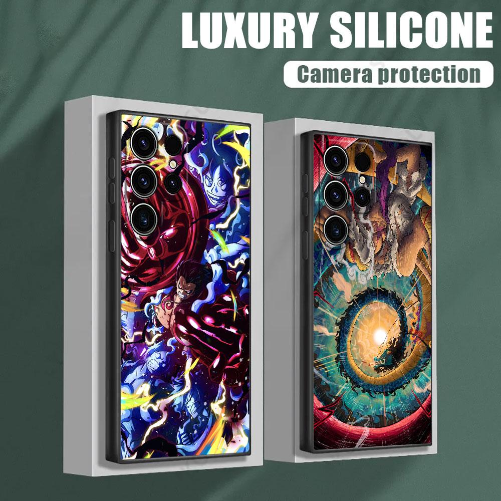 One Piece Luffy Adventure King Phone Case For Samsung Galaxy S25 S24 S23 S20 S21 FE S26 S22 Ultra S26 Plus S25FE Silicone Cover