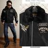Nylon Jacket Eagle Embroidery Patch Black XXL [Vanson] B-15B NVJK-2404