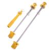 Security Bicycle Wheel Hub Skewers Aluminum Alloy Quick Release Anti Theft Axle for Road MTB