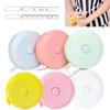 Mini Round Three Circumference Measuring Ruler Self Retracting Tape Measure Double Scale Body Sewing Flexible Measurement Ruler