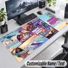 GTA Personalized Large Mouse Pad Custom Name Text Extended Desk Mat Gaming Mousepad