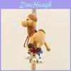 Desert Camel Plush Toy With Bell Pp Cotton Filling Short Plush For Home Decor