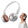 Retro Modern Wireless On-Ear Headphones, Ultra-Lightweight (119g), Bluetooth 6.0, Over-Ear, ANC+ENC Noise Cancelling, Built-in Microphone, Hi-Fi Sound