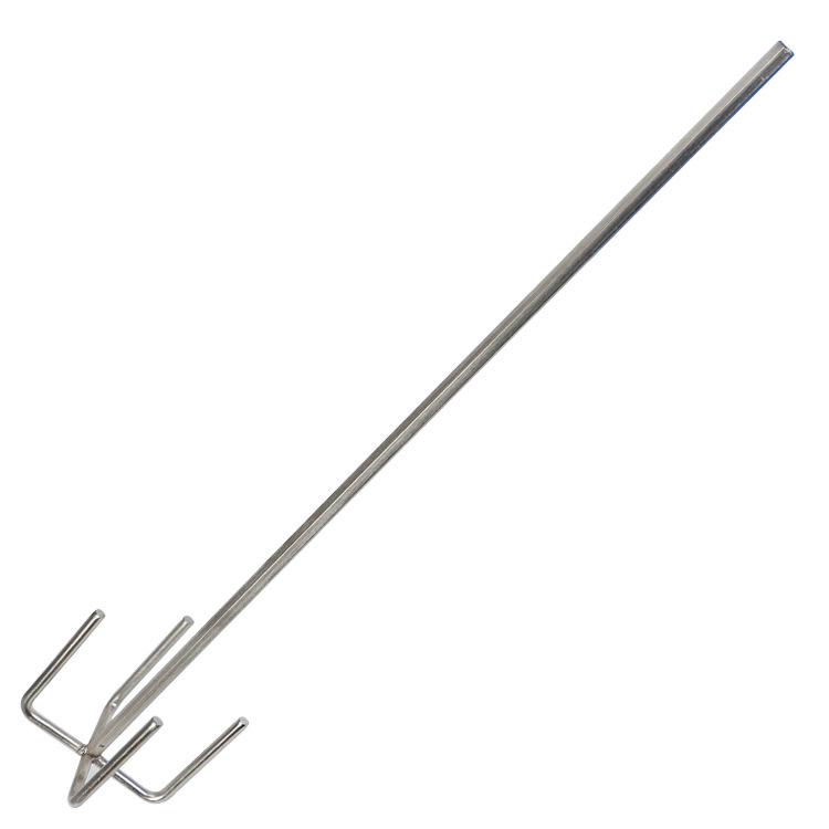 Stainless Steel S-Type Spiral Mixing Rod for Hand Drill