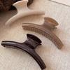 15cm Size Hair Claw Clip Arc Shaped Shark Clip Stylish Large Hair Clip  Women Use