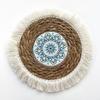 Ethnic Moroccan Style Woven Straw Wall Hanging for Sofa or Bedside