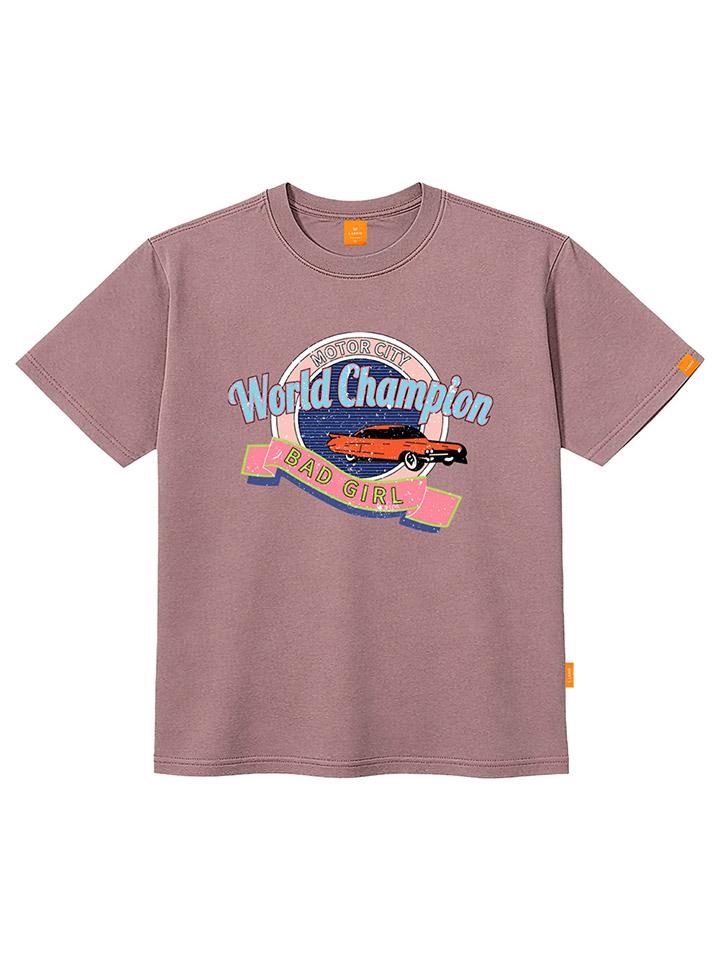 Ellamo World Champion Short Sleeve T-Shirt Unisex Big Size S~4Xl (Type A)