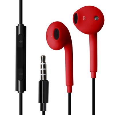 Premium Style PG-SHE5RD4 (Red) 3.5mm Plug Stereo Earphones