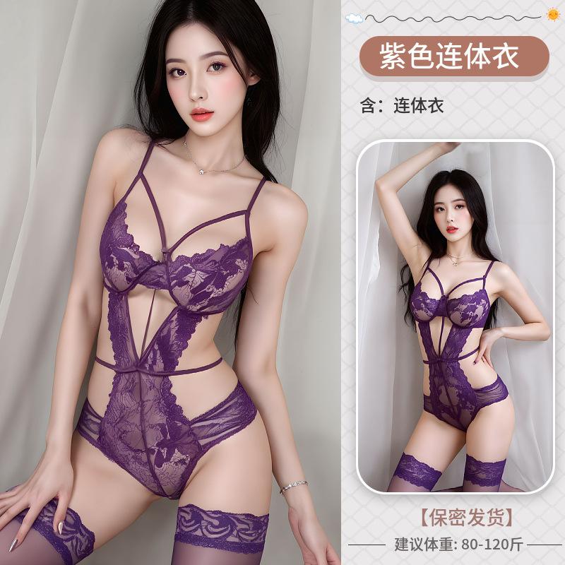 Sex Underwear, Sling Vest, Women's Chest Wrap, Tube Top, Sexy Lace Backing, Three-point Triangular Coaster, Beautiful Back Open Crotch