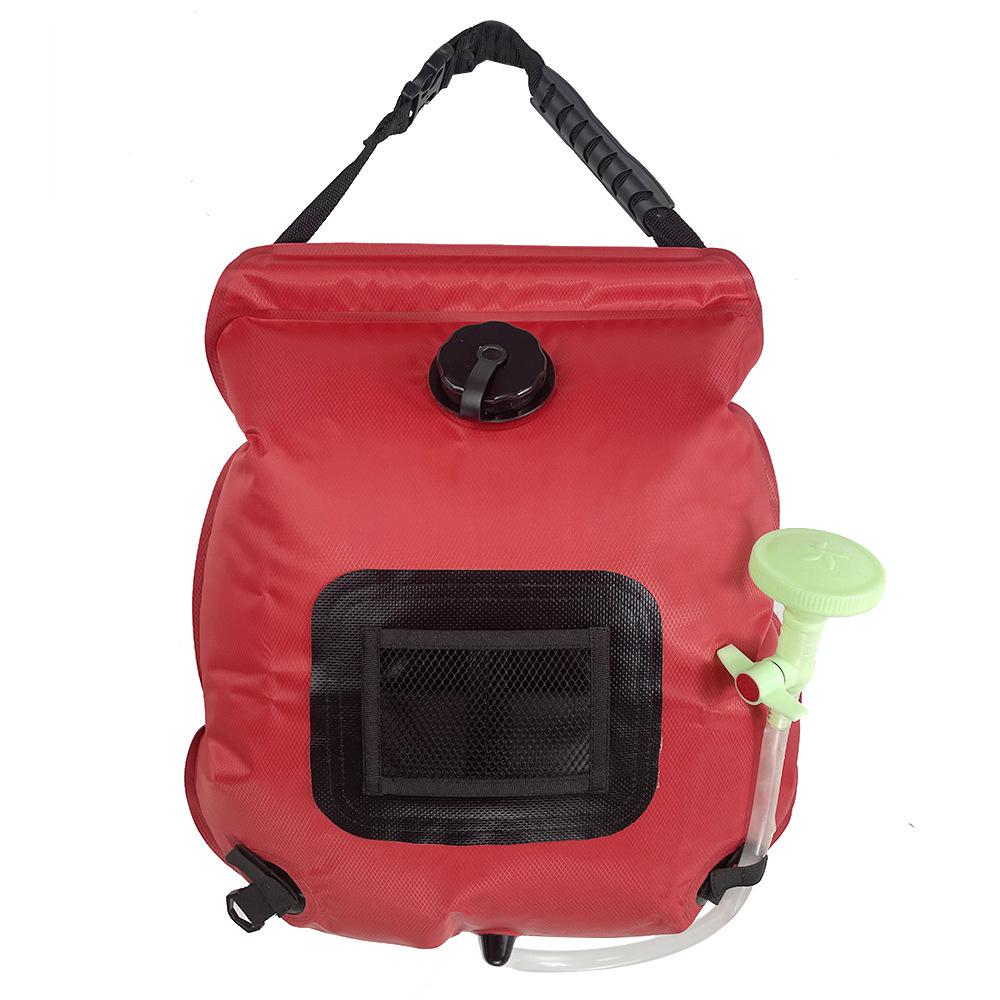 Tragbare 20L Outdoor Solar Camping Duschbeutel für Baden und Wasserspeicherung