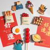 Creative Three-Dimensional Cute Food Refrigerator Sticker, Decorative Magnet Sticker