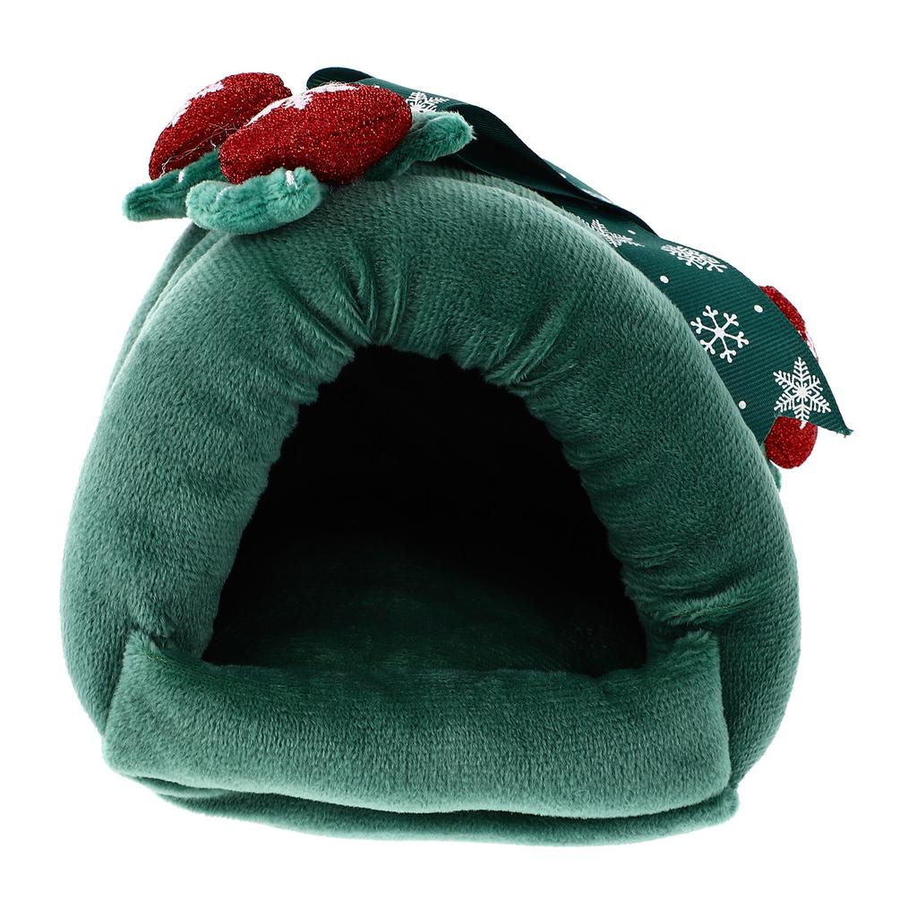 Pet Warm House Hamster Bed Cotton Nest Winter Rest Shelter Easy Cleaning Home Decoration Gift for Small Pets