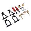 Front Suspension Arm Kit High Strength Enhanced Stability Comfort Upper and Lower Swingarm and