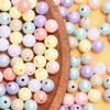 500g about1000Pcs Acrylic Necklace Handmade Accessories 10mm Round Loose Beads DIY Spacer Beads For Jewelry Making Bracelet