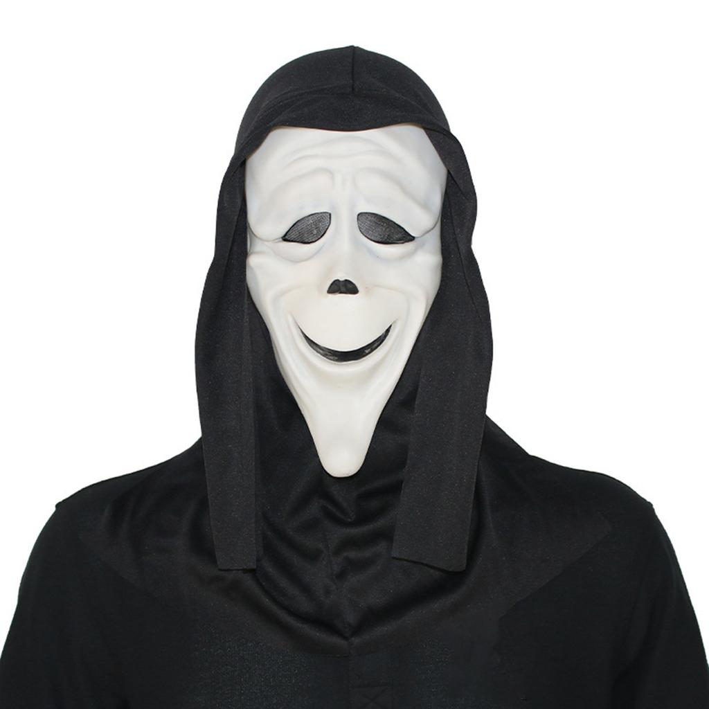 Maschera di Halloween Dark Role Playing, Adatta Maschera Horror in Lattice Una Maschera Divertente