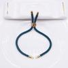 10PCS fashion luxury Wind Life Tree handmade DIY woven rope bracelet 3mm open loop buckle adjustable bracelet