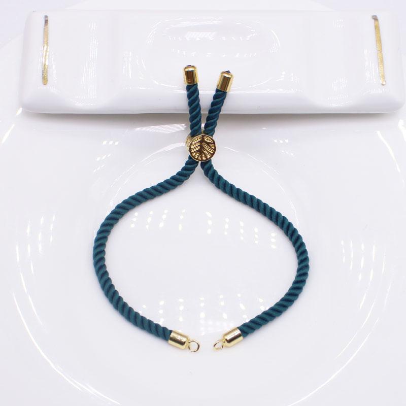 10PCS fashion luxury Wind Life Tree handmade DIY woven rope bracelet 3mm open loop buckle adjustable bracelet