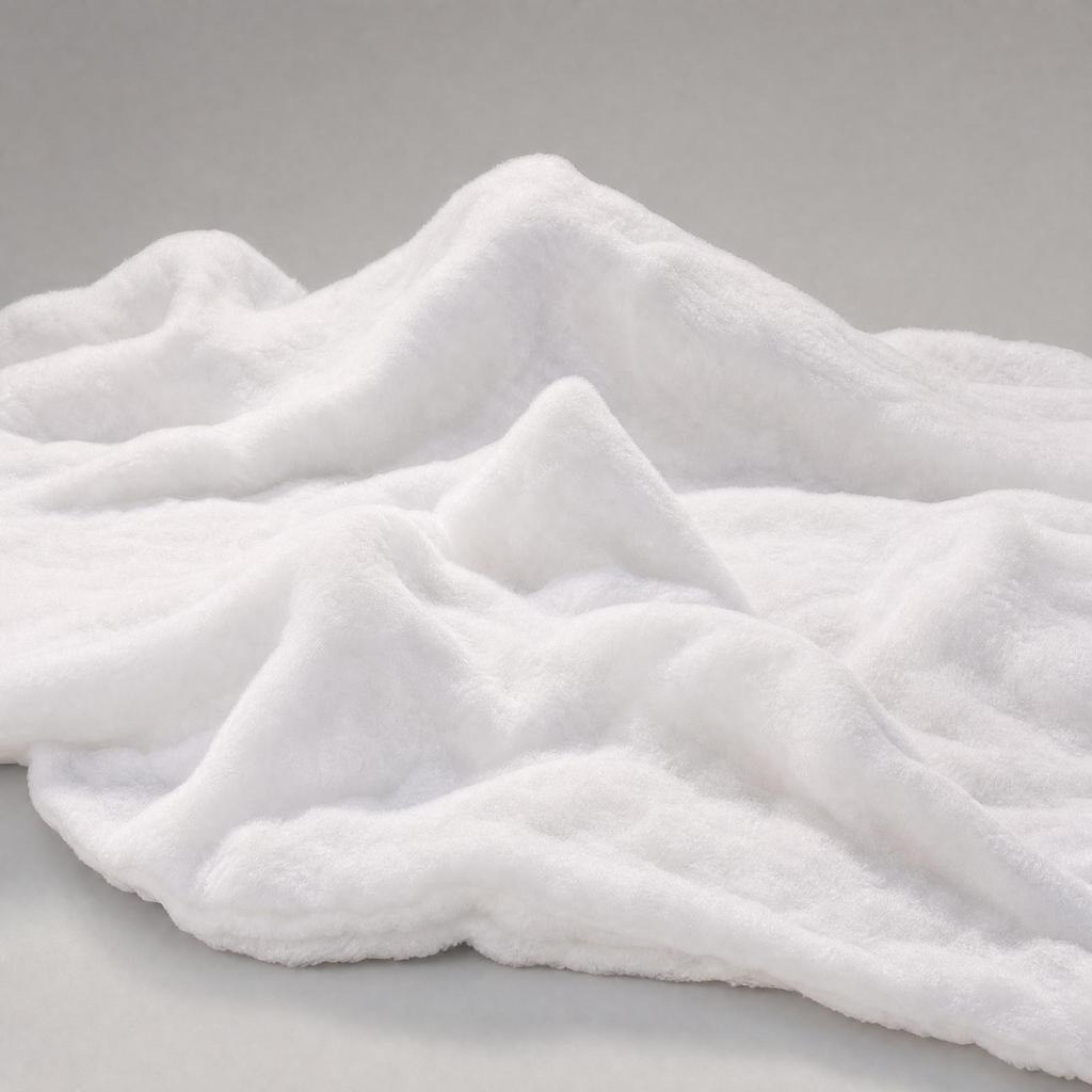 Künstliche Schneedecke Rolle Weiß für Baumschürzen, Foto Requisiten