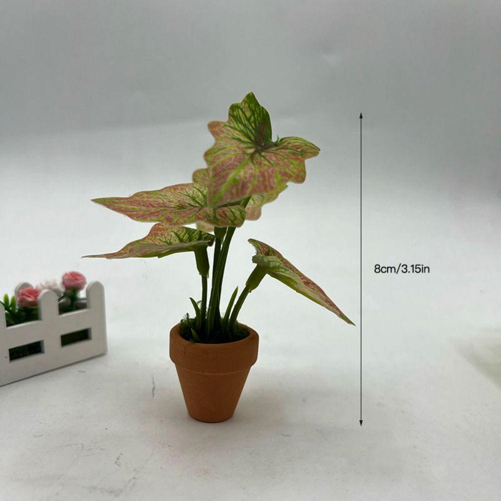 1:12 Dollhouse Miniature Plant Miniature Dollhouse Decorations