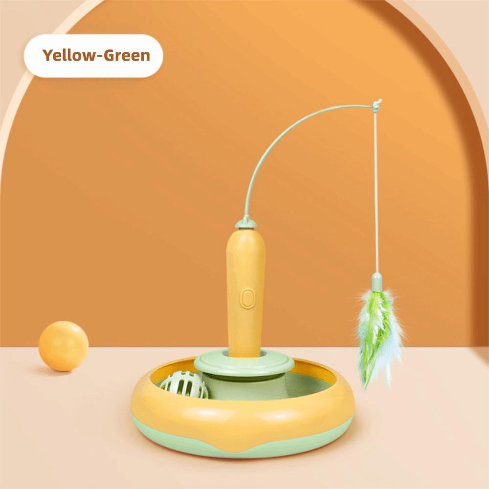 Interactive Pet Electric Cat Toy 360° Rotating Cat Specific Toy  Pet Exercise