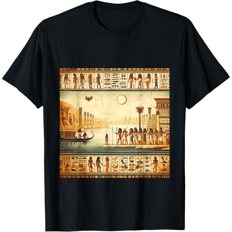 On ancient Nile river T-Shirt S