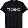Funny Techno Music Tshirt - rave-Birthday Present T-Shirt