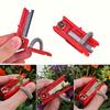 4pcs Ergonomic Thumb and Finger Gardening Scissors - Green Plant Trimming Tool with Sharp Blades for Precise Pruning