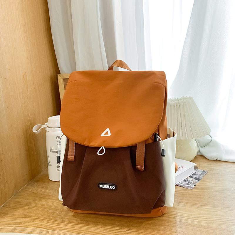 Outdoor Backpack Women's New Casual Largecapacity Travel Light Sports Backpack College Student Computer Schoolbag