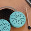 Steel Tongue Drum 3In 6 Notes Ethereal Drum Music Drum Yoga Meditation Percussion Instrument for Stress Relief