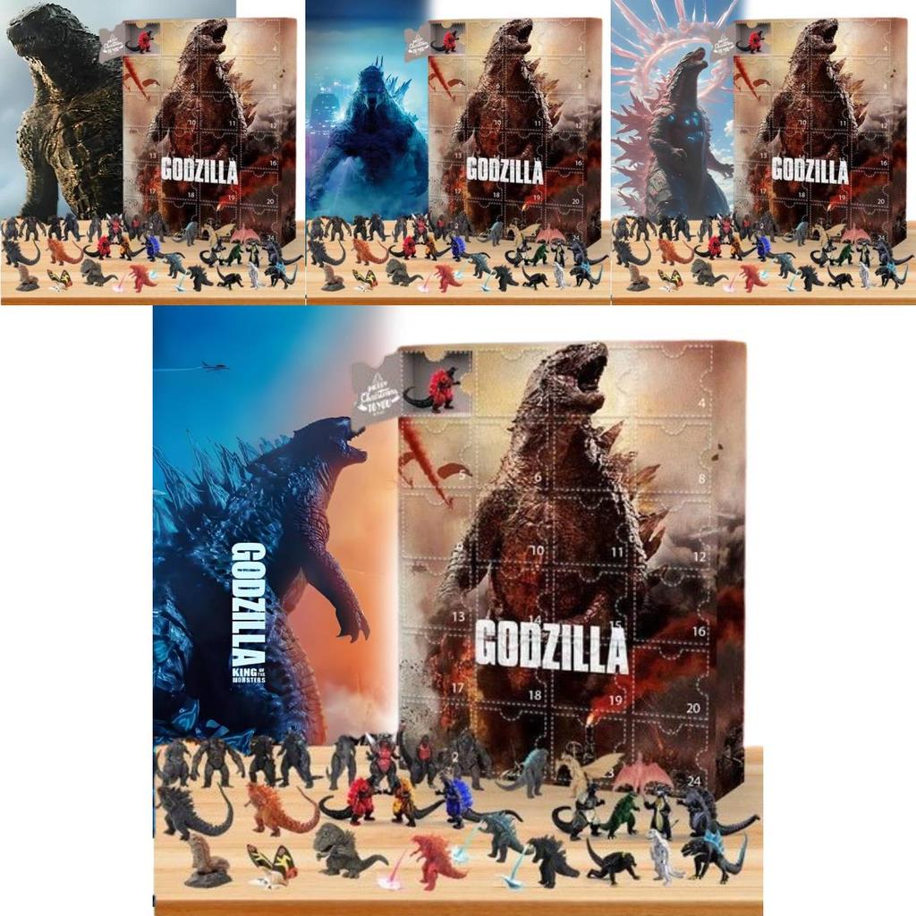 Godzilla Adventní kalendář Vzrušující odpočítávání svátků Sběratelská hračka pro fanoušky
