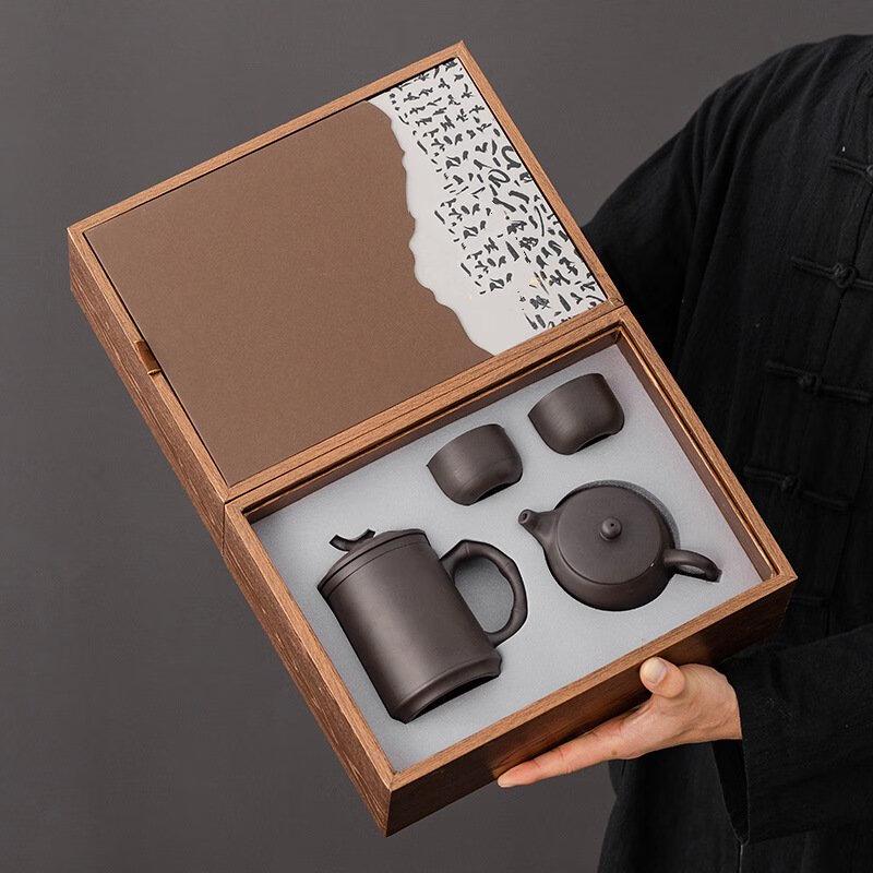 Shangqi Zisha Ceramic Tea Set